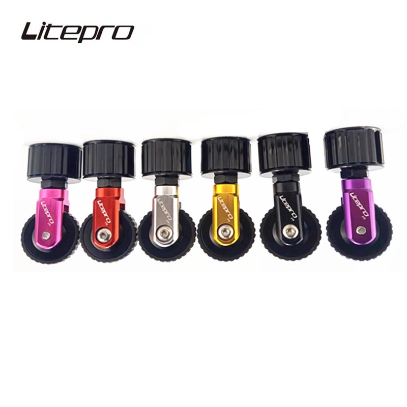 Litepro Bicicleta Dobrável 33.9 Selim De Fibra Carbono Push Roda Única Fácil Para 33.9mm Liga Alumínio Tubo Assento Hast