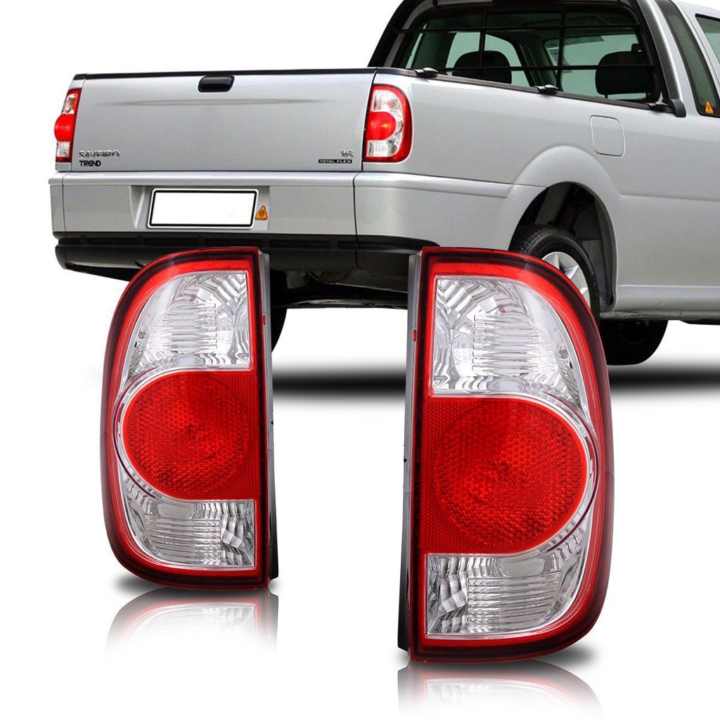 Par Lanterna Saveiro G4 2006 2007 2008 2009 - Spare Parts and Accessories for Vehicles