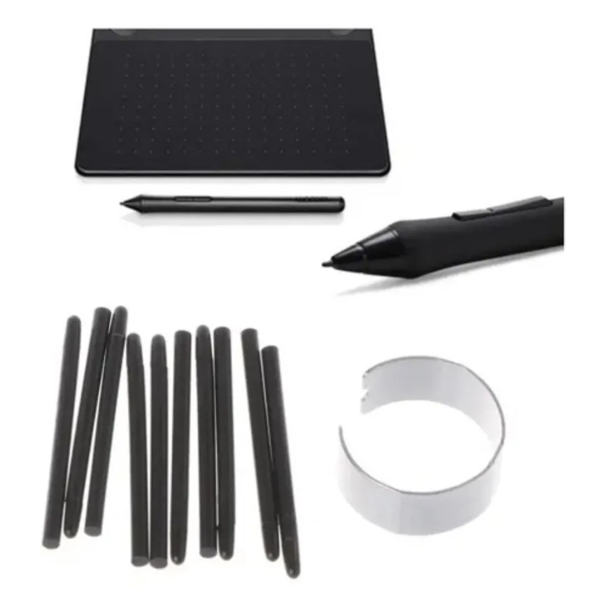 10x Pontas De Reposição para Caneta Wacom Intuos Ctl-480 Cth-470 Modelo ACK20001