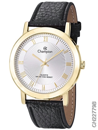 Relógio Masculino Champion em Couro CH22779B