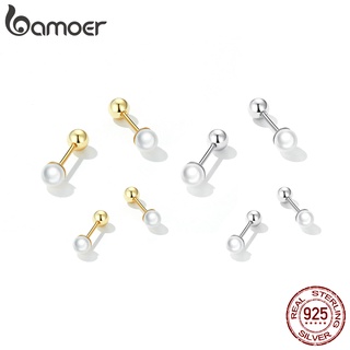 Bamoer Brincos De Prata 925 Para Mulheres