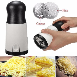 Moedor Ralador De Queijo Manual Com Duas Lâminas Espessura Grossa E Fina LR-0027