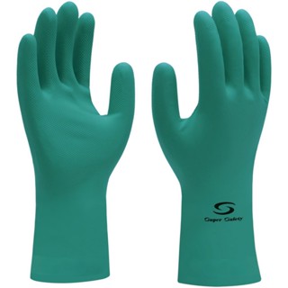 Par de Luva de Látex Nitrílico com Forro Super Green - Super Safety em Oferta na Shopee