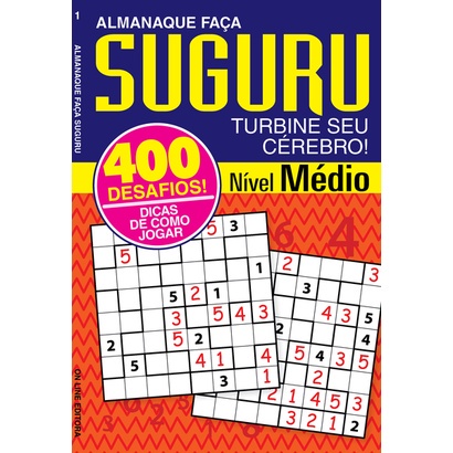 Almanaque Faça Suguru - Nível Médio em Oferta na Shopee