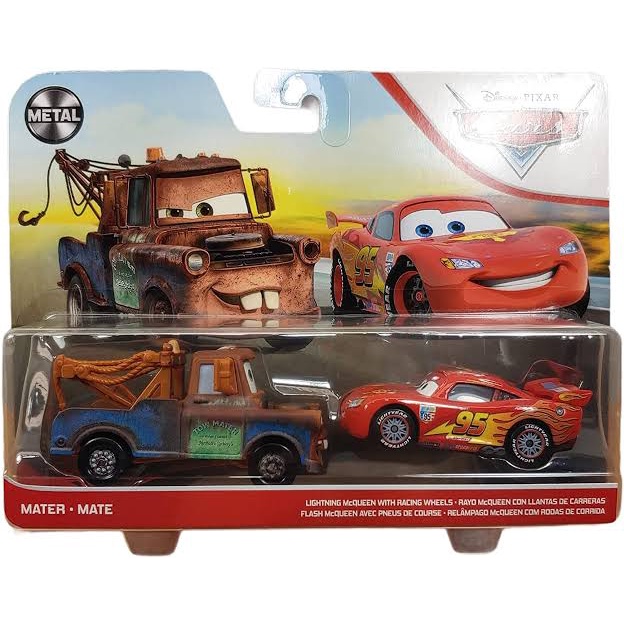 Kit Com 2 Carros Cars Pixel Disney