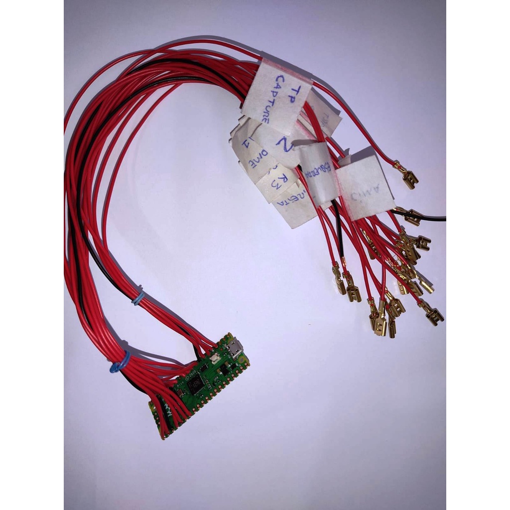 Placa Zero Delay Ultra Rápida 1ms RP2040 Dual Core para Controle Arcade PC TvBox