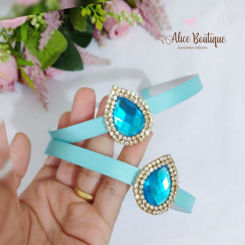Tiaras temáticas Princesas👑👸 Jasmine/Bella. em Oferta na Shopee