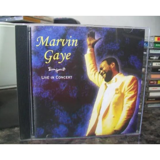 Cd Marvin Gaye - Live In Concert