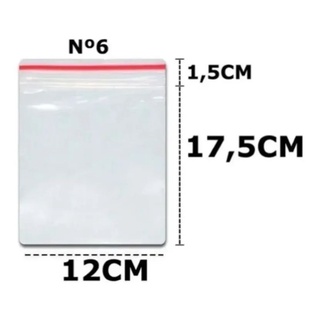 100 Sacos Plástico Zip Lock Hermético 12x17,3 Abre e Fecha em Oferta na Shopee