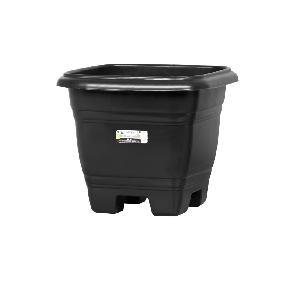Vaso Quadrado para Plantas - 9,7 Litros - Rischioto em Oferta na Shopee