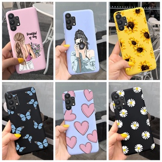 Capa De Celular Flexível De Silicone De Cor Pastel Para Samsung Galaxy A32/4G/A325F/SM-A325F