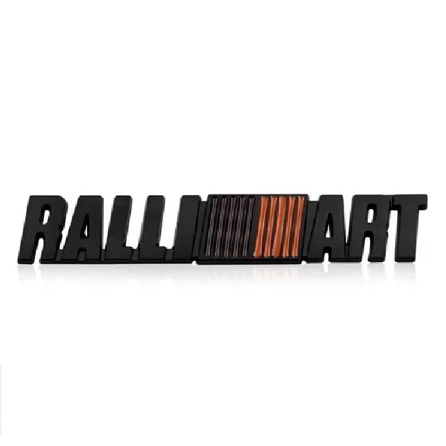 1 Emblema Ralliart Grade Mitsubishi Lancer Asx Evo Triton