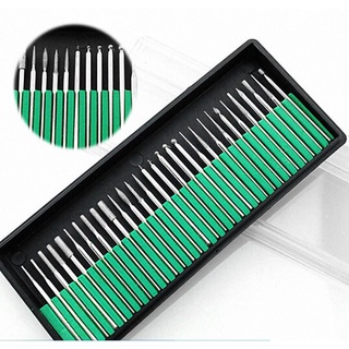 Kit 30 Brocas Diamantadas Lixadeira Unha Nail Drill Fresa Gel