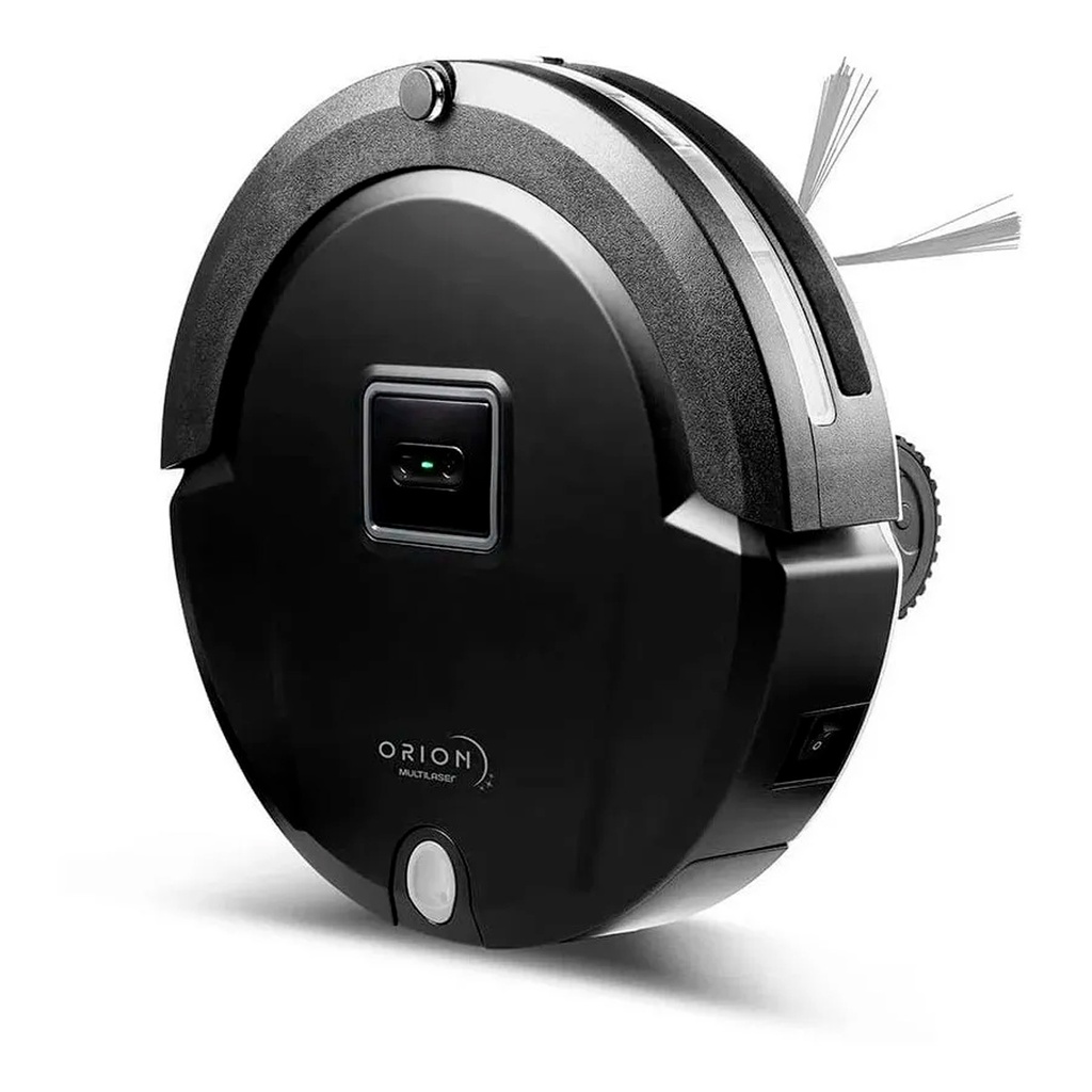 Aspirador Robô Orion 3x1 Retorna à Base Carrega Sozinho Sensor E Sistema Anti-Queda Multilaser HO042