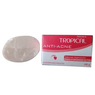 Sabonete Em Barra Glicerinado Anti-Acne Tropical 100g