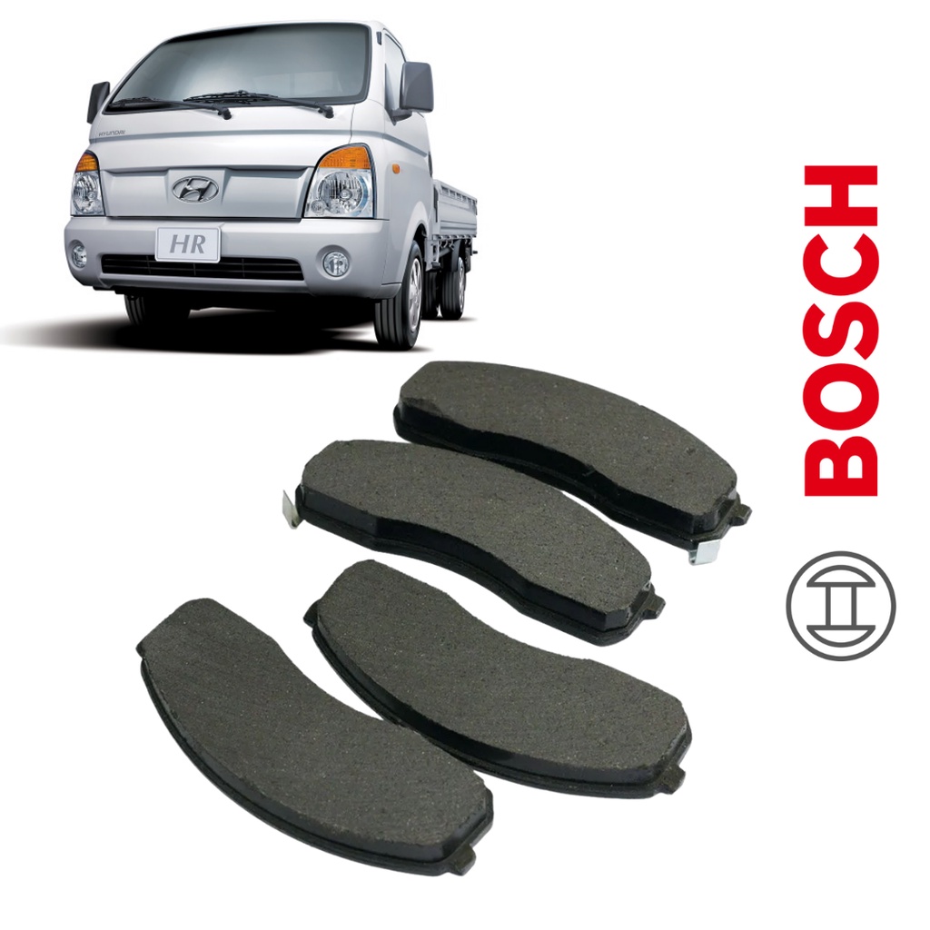 Pastilha De Freio Dianteira Original Bosch Hyundai HR 2.5 2005 2006 2007 2008 2009 2010 2011