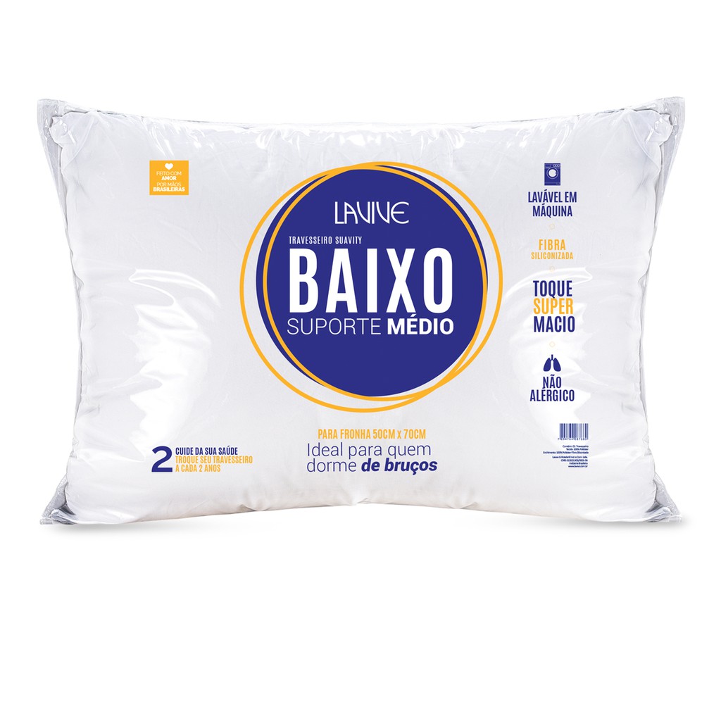 Travesseiro Extra Baixo: Onde Comprar | BuscaProdutos