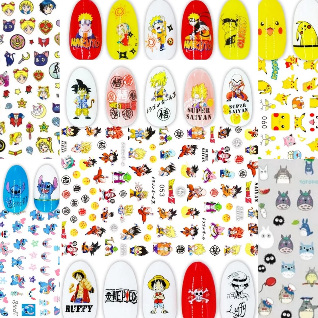 Adesivos de Unha Naruto: Onde Comprar | BuscaProdutos