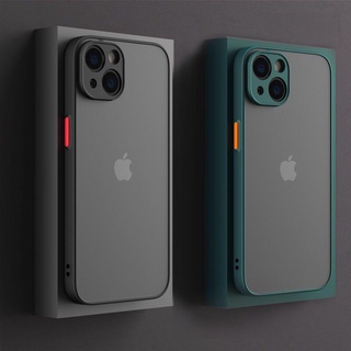 Estojo À Prova De Choque Para iPhone , Rígido Transparente Modelos 13 , 12 , 11 Pro Max , XR , 7 , 8 Plus , SE Mini