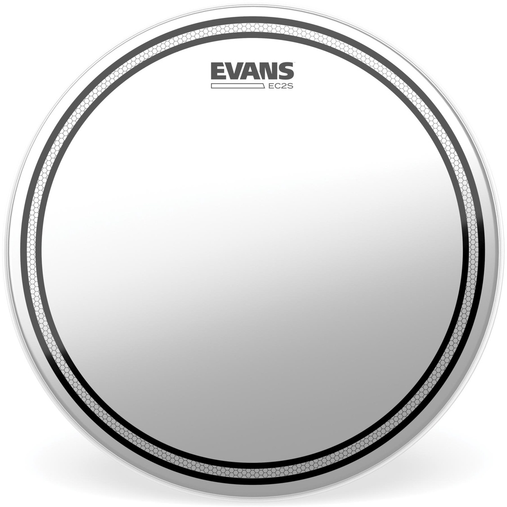 Pele para Tom Surdo 16" Evans EC2 Frosted Coated SST Duplo Filme Hidráulica Porosa B16EC2S