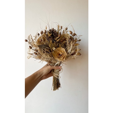 Buquê de flores desidratadas buquê desconstruído arranjo de flores  desidratadas arranjo nude buquê de noiva arranjo de noiva decoração de mesa  arranjo de mesa | Shopee Brasil