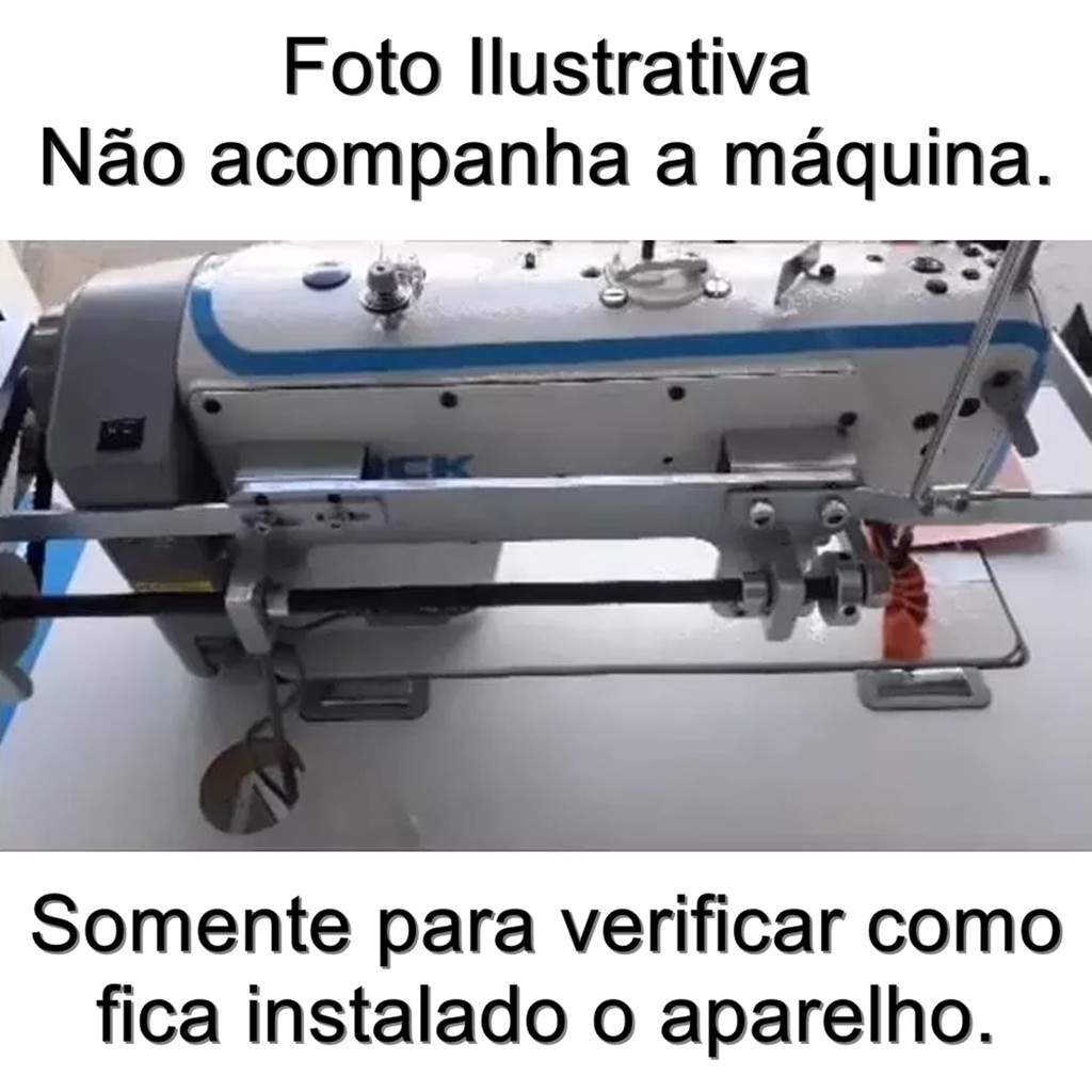 Aparelho Máquina Reta Direct Drive Para Fazer Pregas Em Tapetes (frufru)