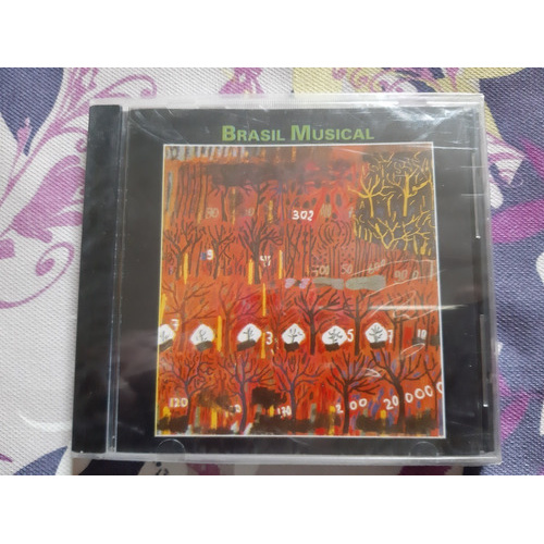 Cd Brasil Musical - Projeto Tom Brasil Ao Vivo - Lacrado !!