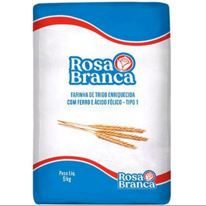 Farinha De Trigo Rosa Branca 5kg Tipo 1 Shopee Brasil