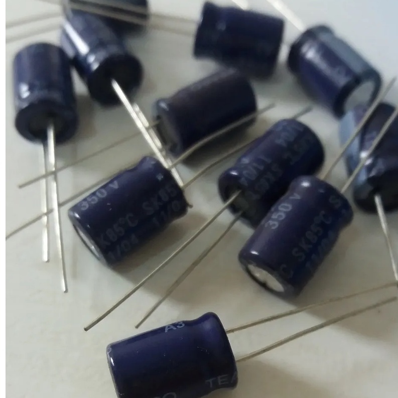 capacitor eletrolítico 2,2uf x 350v