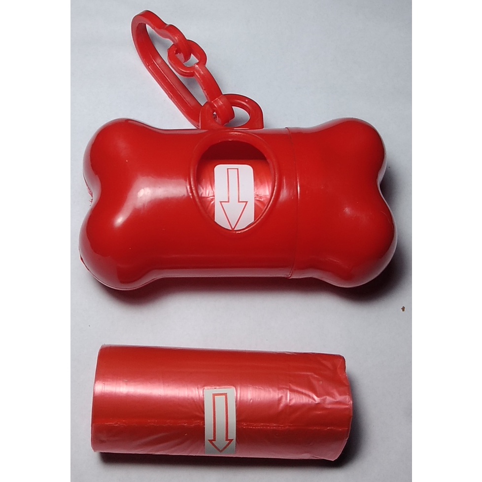 Kit Cata Caca Passeio Porta Saquinho + 2 refis