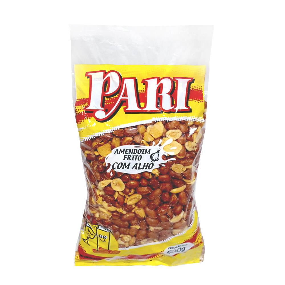 Amendoim Frito com Alho Pari 500g - Samkopal em Oferta na Shopee