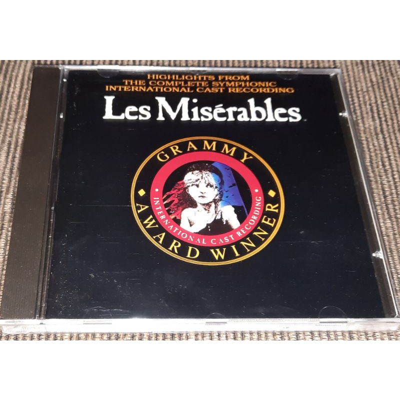 CD Les Miserables grammy award winner importado lacrado 7470