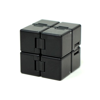 Infinity Cube Fidget Cube Cubo Infinito Cubo Anti Estresse Preto em Oferta na Shopee