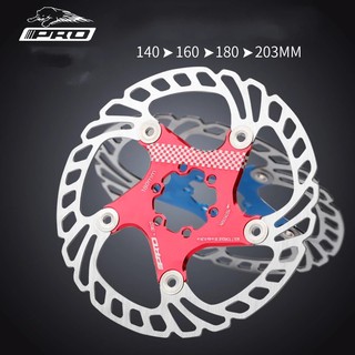 Iiipro Rotor De Freio A Disko Flutuante Em Aço Inoxidável De 140mm / 160mm / 180mm / 203mm em Oferta na Shopee