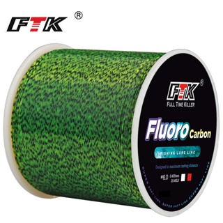 500M Revestimento De Fluorocarbono Fibra De Carbono Linha Líder De Monofilamento De Afundamento De Carpa Design De Motling em Oferta na Shopee
