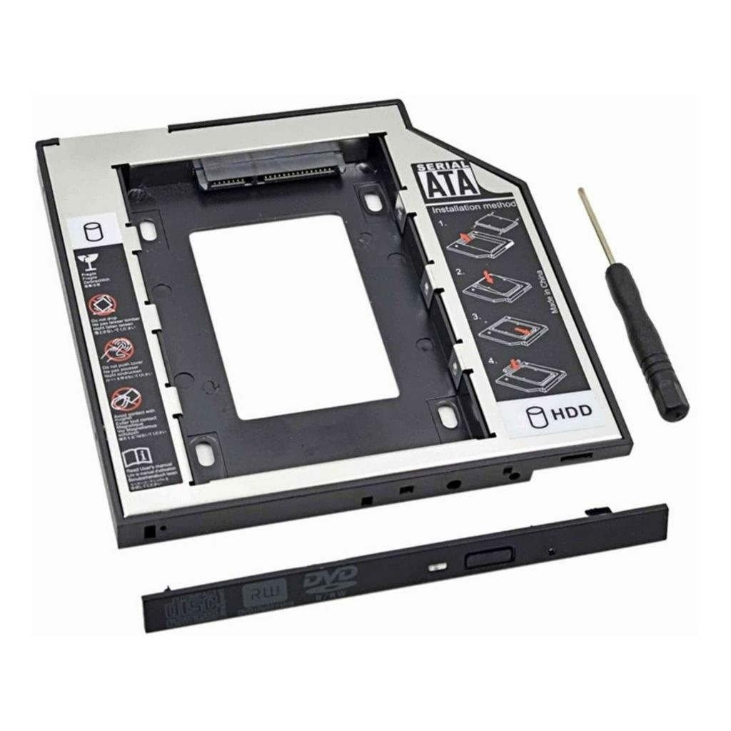 Adaptador Caddy Para Segundo Hd Notebook Slim 9,5mm Sata