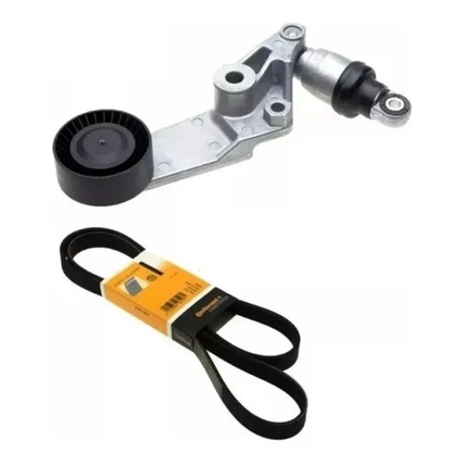 Kit Correia Poly-v + Tensor Alternador Corolla Fielder 03/08
