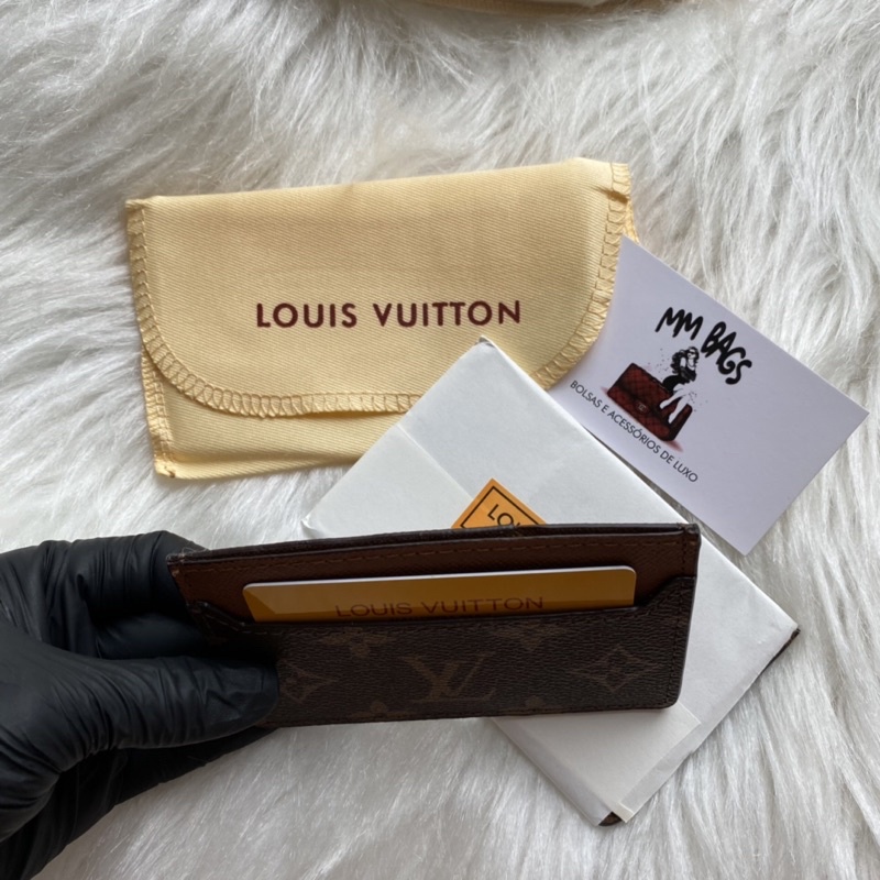 Porta Cartão/Carteira Louis Vuitton Marrom
