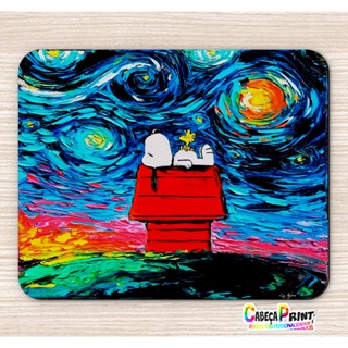 Mouse Pad  20X24 Cm Snoopy em Oferta na Shopee