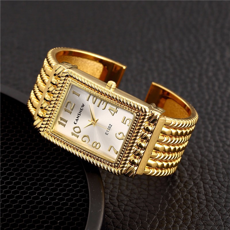 Marca de luxo Rose Gold Women Diamond Watch Relógio Feminino ...