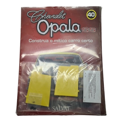 Fascículo Nº 40 Chevrolet Opala Ss Amarelo Metal Salvat 1:8
