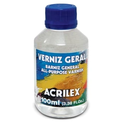 Verniz Geral Incolor para Madeira 100ml Acrilex Artesanato