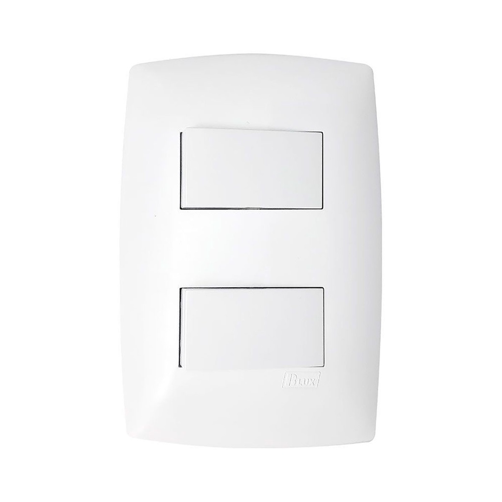 Conjunto Interruptor Simples+Paralelo 10A Separados Blux