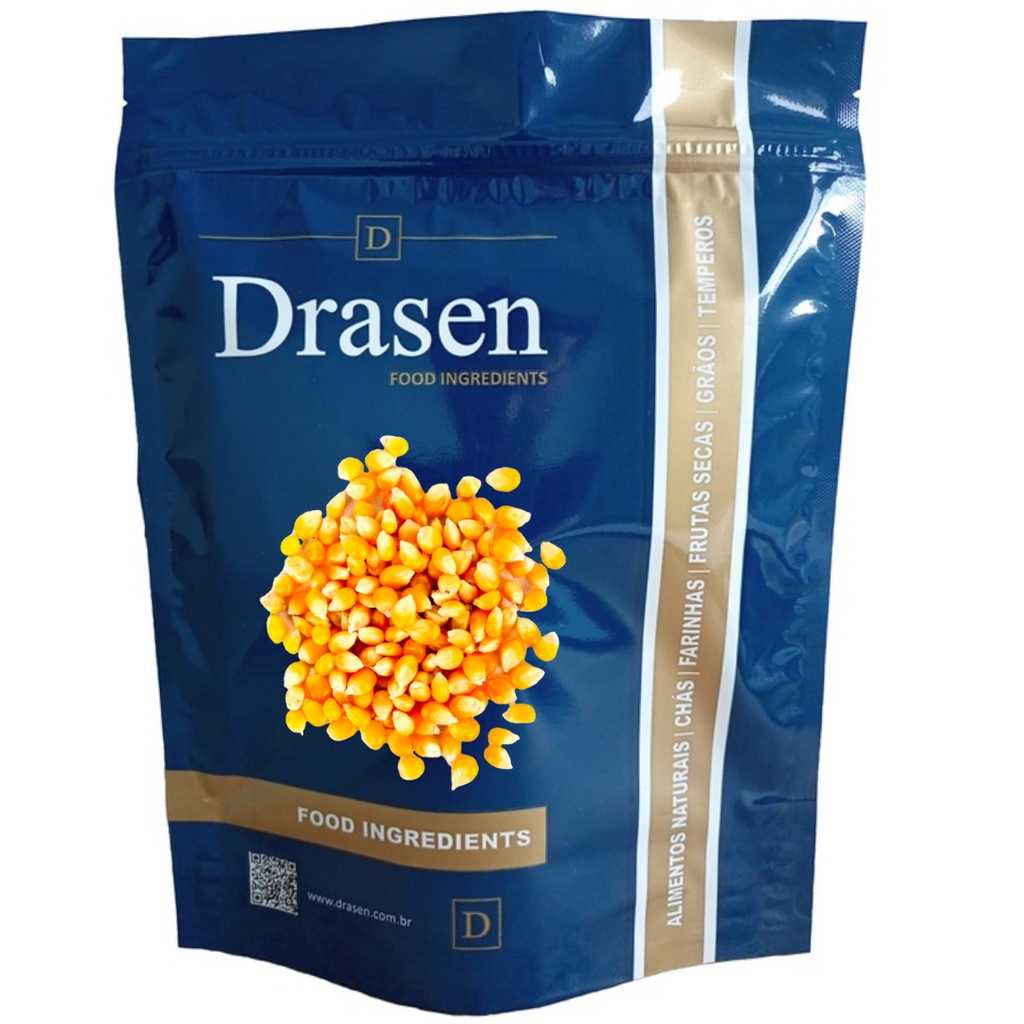 Milho De Pipoca (500g ou 1kg) - Drasen Food Milho De Pipoca (500g ou 1kg) - Drasen Food