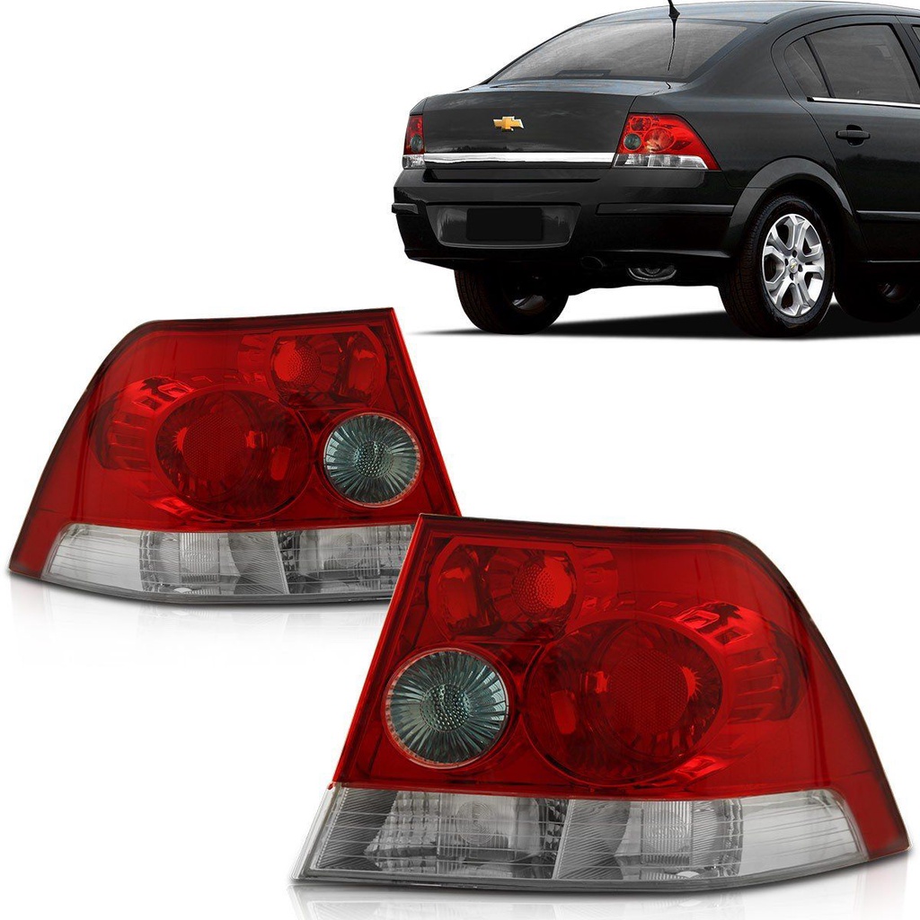 Par Lanterna Vectra Sedan 2006 2007 2008 2009 2010 2011 2012 Bicolor