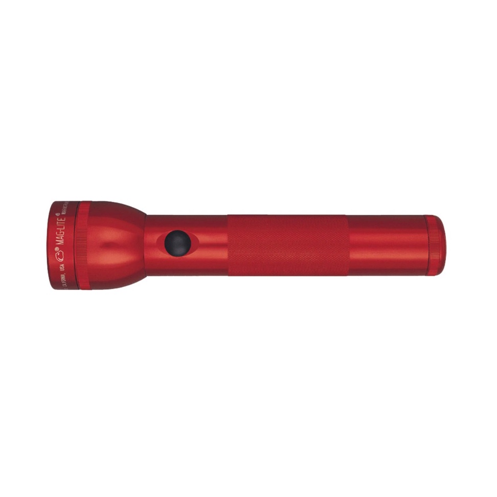 Lanterna MAG-LITE LED 3-D CELL VERMELHA  168 Lumes Original USA