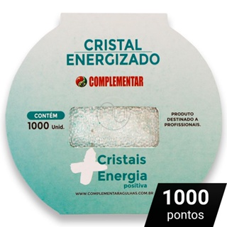 Cristal Energizado 1000 Cristais Energizados Ponto Auricular Acupuntura Auriculoterapia em Oferta na Shopee
