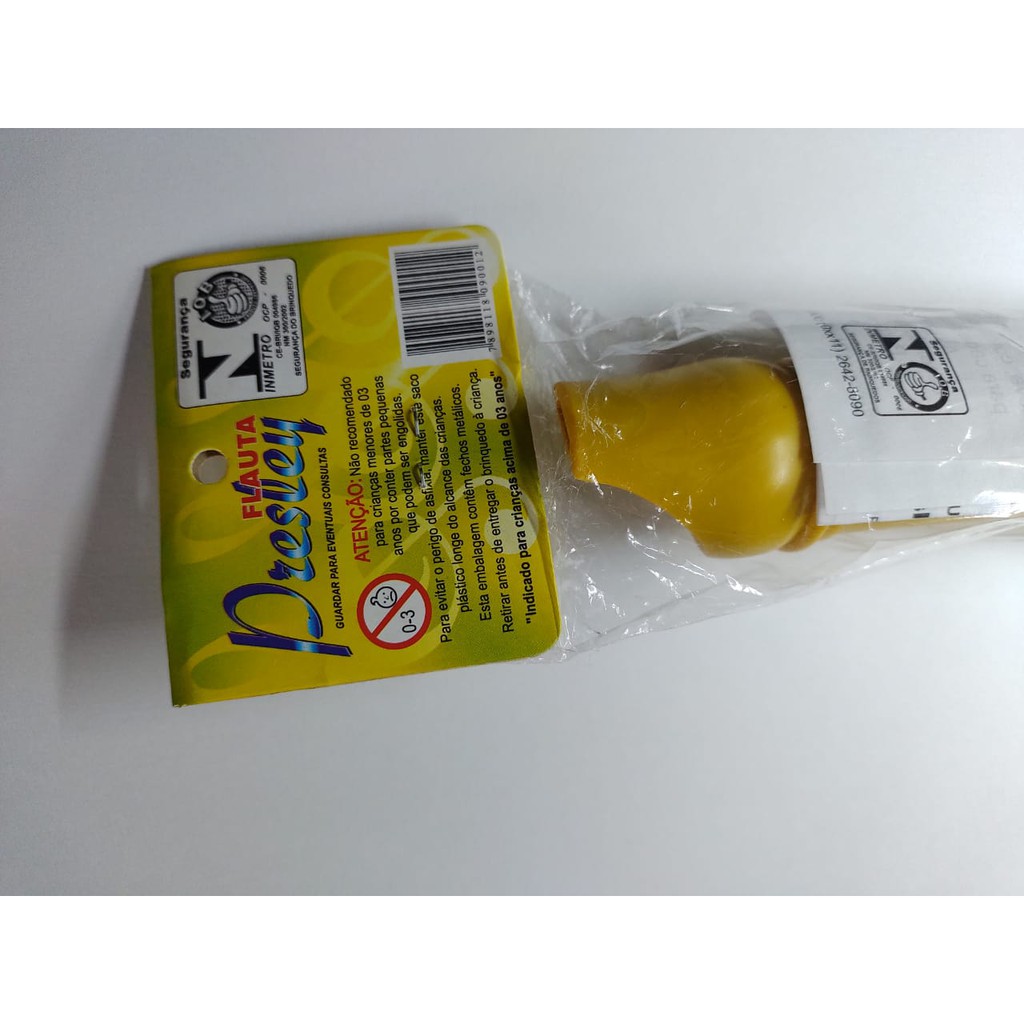 Flauta Presley doce completa para aprender marfim resistente pronta entrega