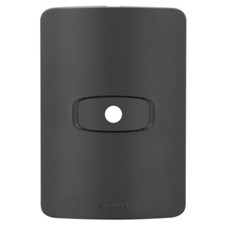 Placa Saída de Fio 4x2 - Alumbra Gracia Black Maxx - GBMX039 em Oferta na Shopee