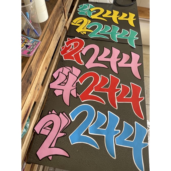 Adesivo244 para tanque,várias cores